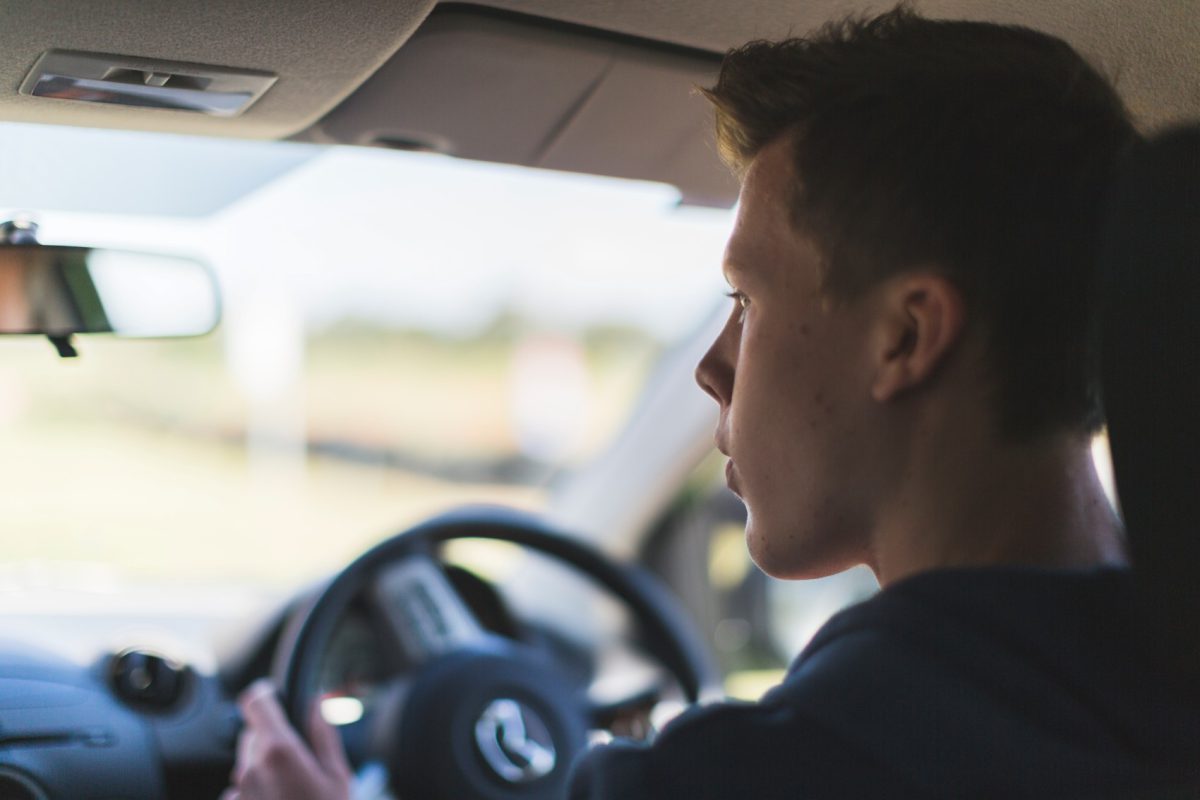 Student In Car 1